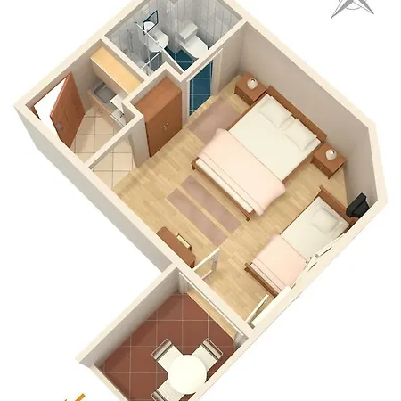 Balica Rat 4868d Apartment *